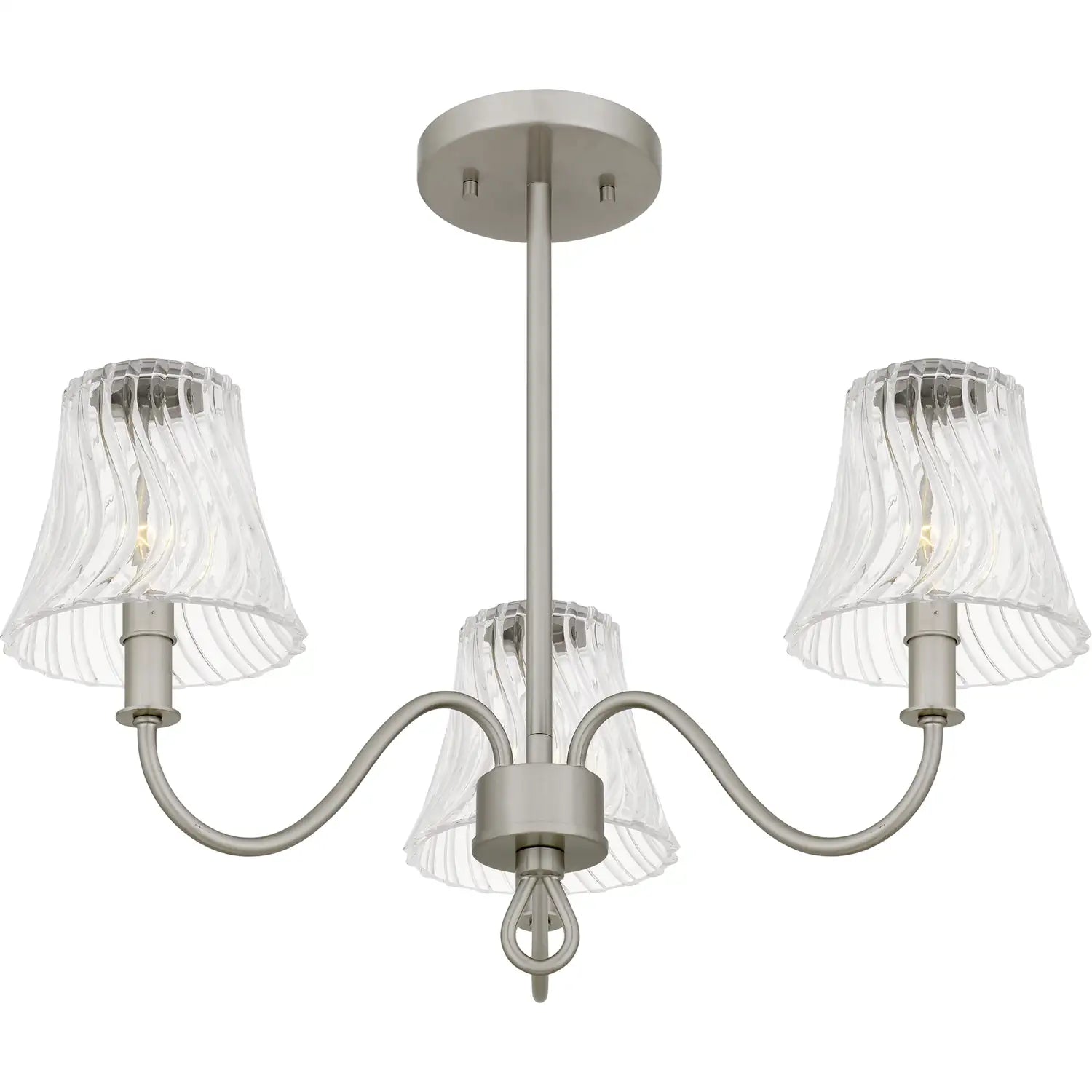 QUOIZEL, MCKINNEY SEMI-FLUSH MOUNT, SEMI FLUSH MOUNT LIGHT