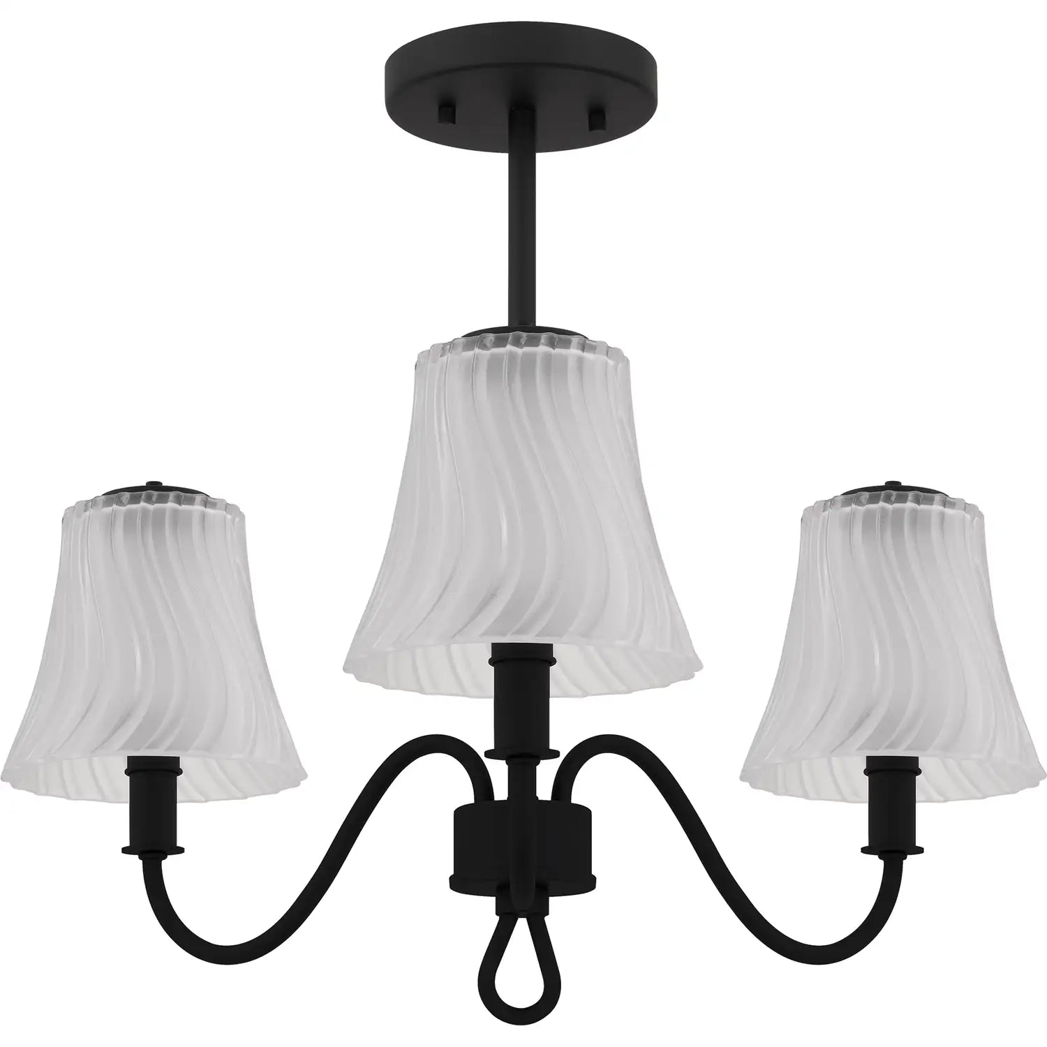 QUOIZEL, MCKINNEY SEMI-FLUSH MOUNT, SEMI FLUSH MOUNT LIGHT