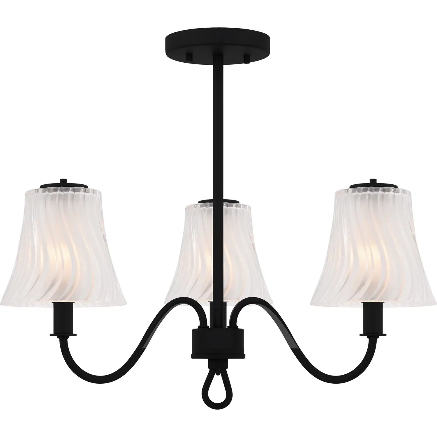 QUOIZEL, MCKINNEY SEMI-FLUSH MOUNT, SEMI FLUSH MOUNT LIGHT