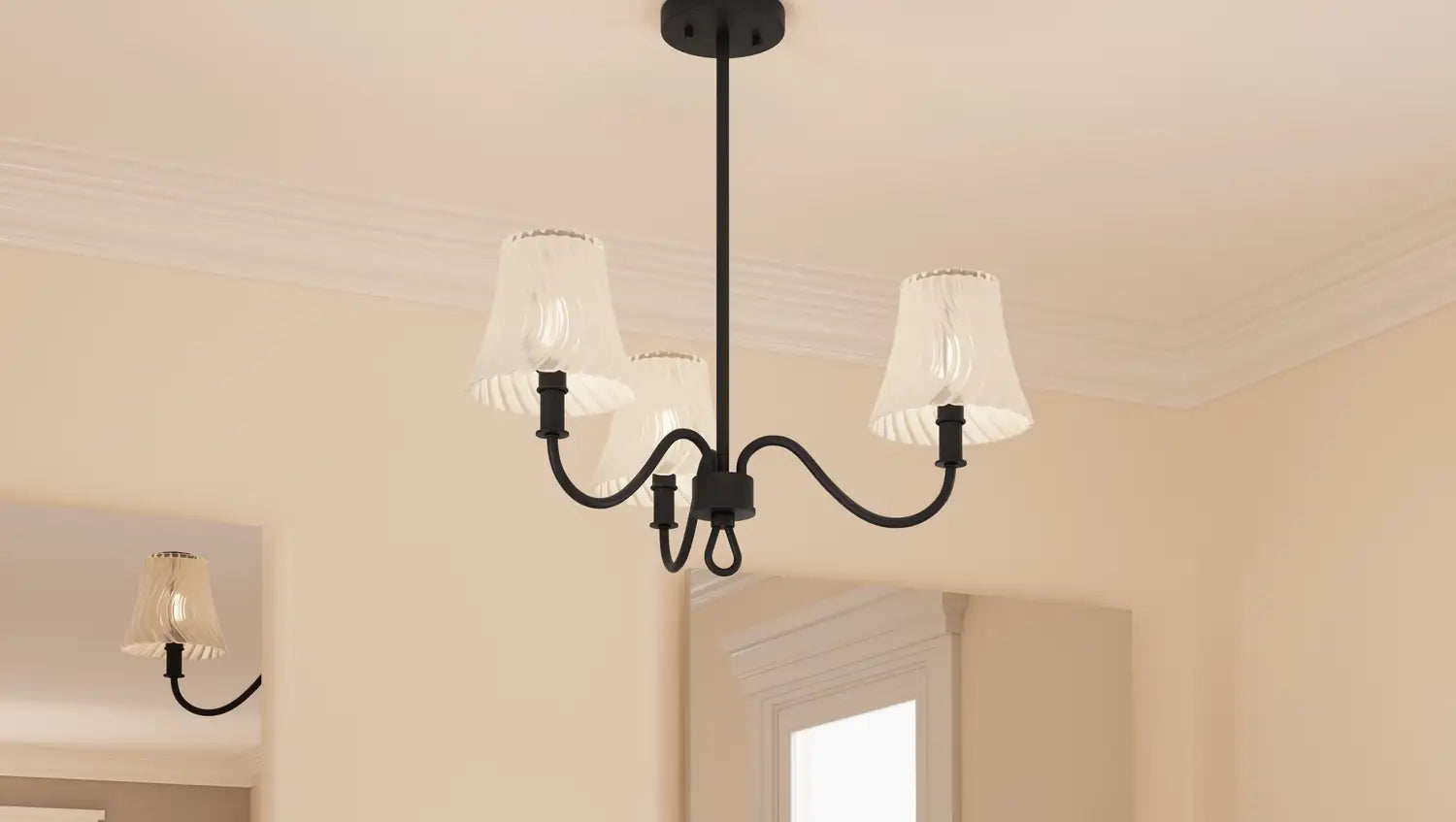 QUOIZEL, MCKINNEY CHANDELIER, CHANDELIER LIGHT