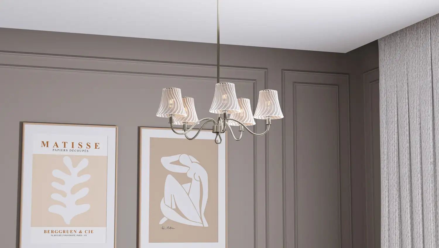 QUOIZEL, MCKINNEY CHANDELIER, CHANDELIER LIGHT