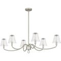 QUOIZEL, MCKINNEY ISLAND CHANDELIER, LINEAR LIGHT