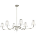 QUOIZEL, MCKINNEY ISLAND CHANDELIER, LINEAR LIGHT