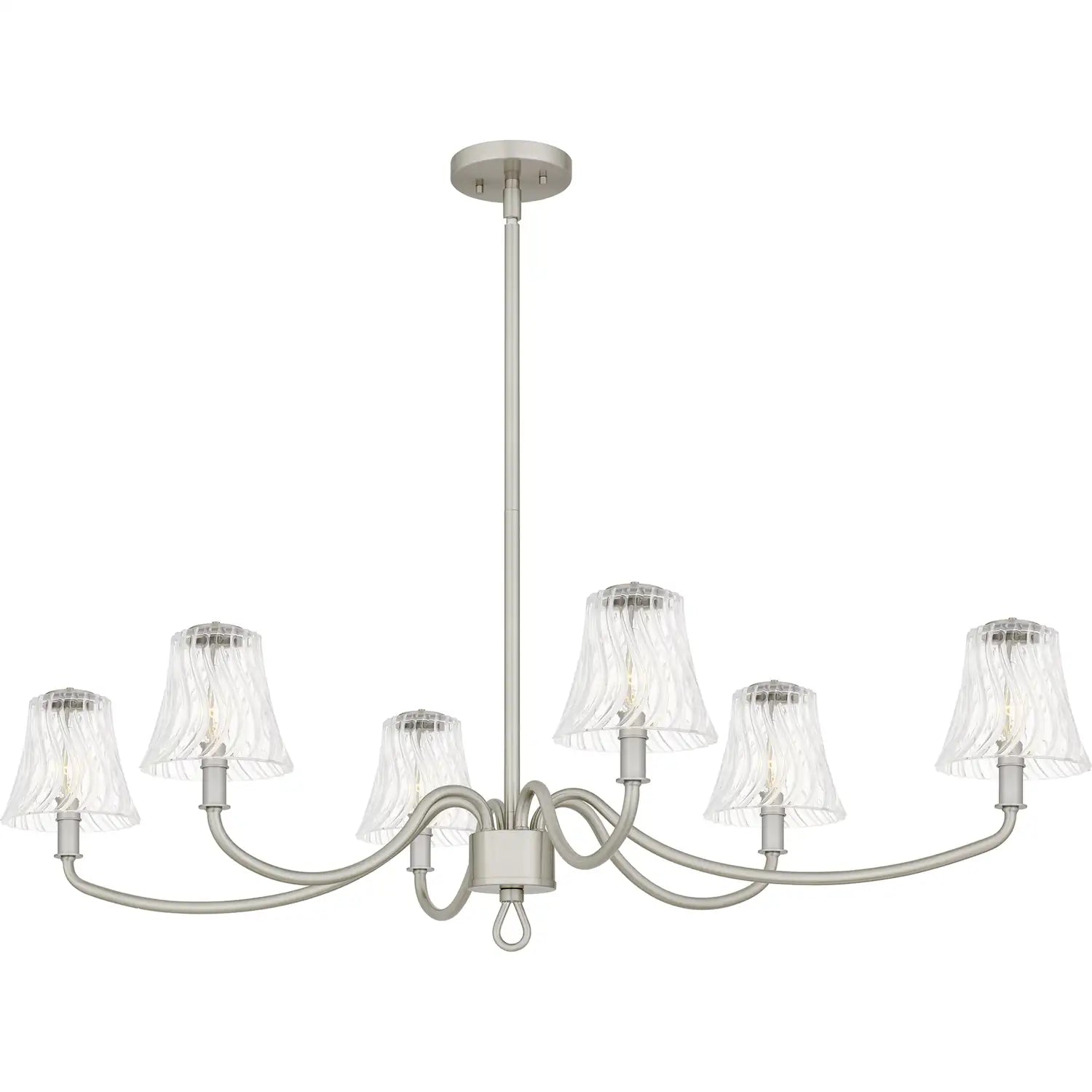 QUOIZEL, MCKINNEY ISLAND CHANDELIER, LINEAR LIGHT