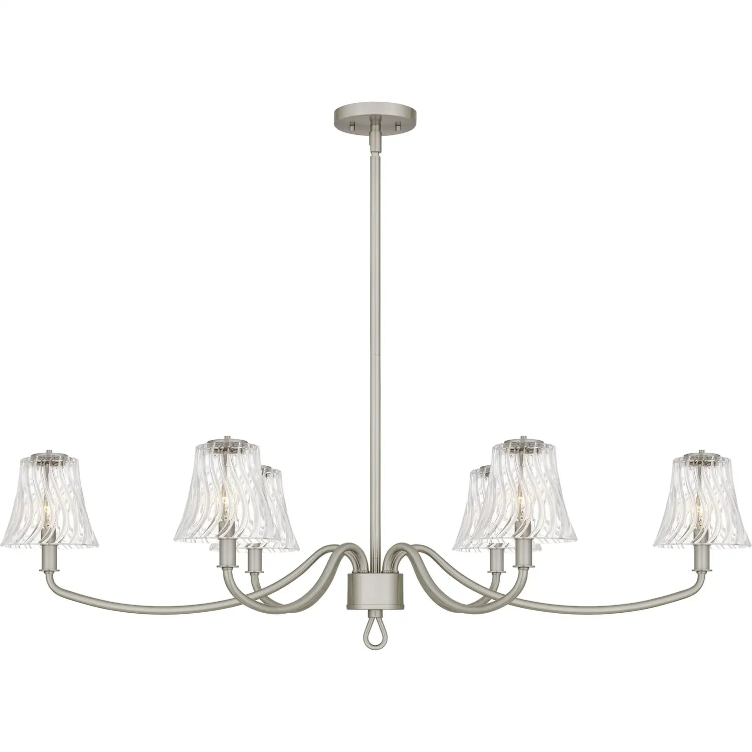 QUOIZEL, MCKINNEY ISLAND CHANDELIER, LINEAR LIGHT