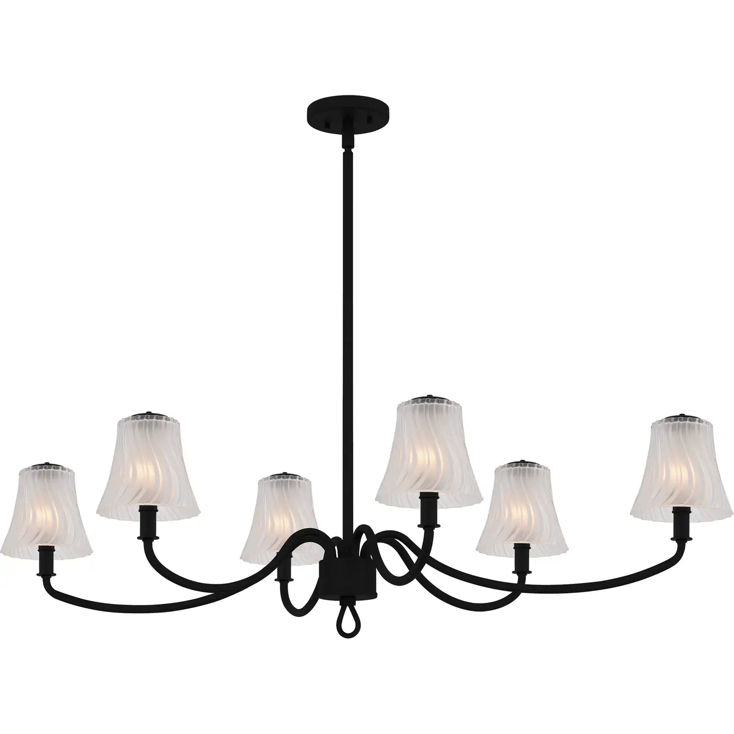 QUOIZEL, MCKINNEY ISLAND CHANDELIER, LINEAR LIGHT
