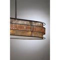 QUOIZEL, LAGUNA ISLAND CHANDELIER, LINEAR LIGHT