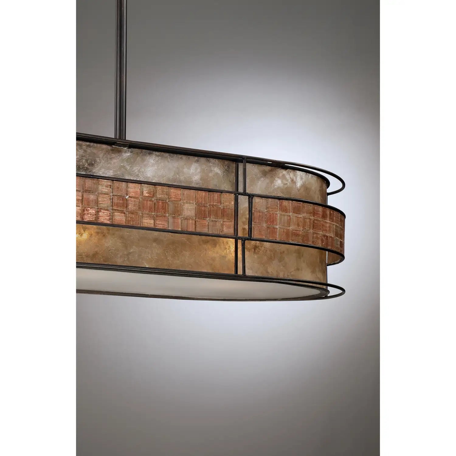 QUOIZEL, LAGUNA ISLAND CHANDELIER, LINEAR LIGHT