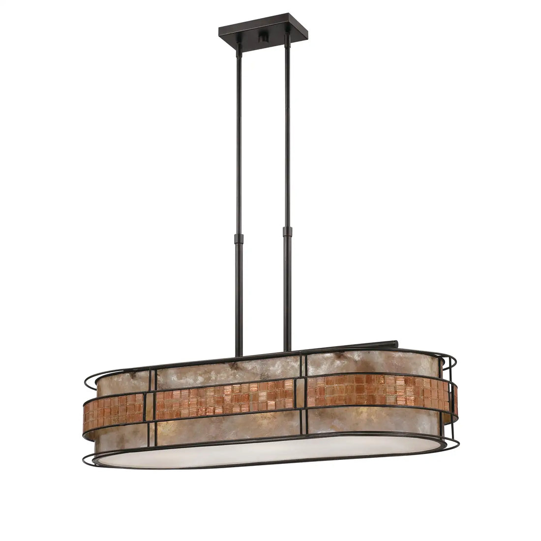 QUOIZEL, LAGUNA ISLAND CHANDELIER, LINEAR LIGHT