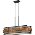 QUOIZEL, LAGUNA ISLAND CHANDELIER, LINEAR LIGHT