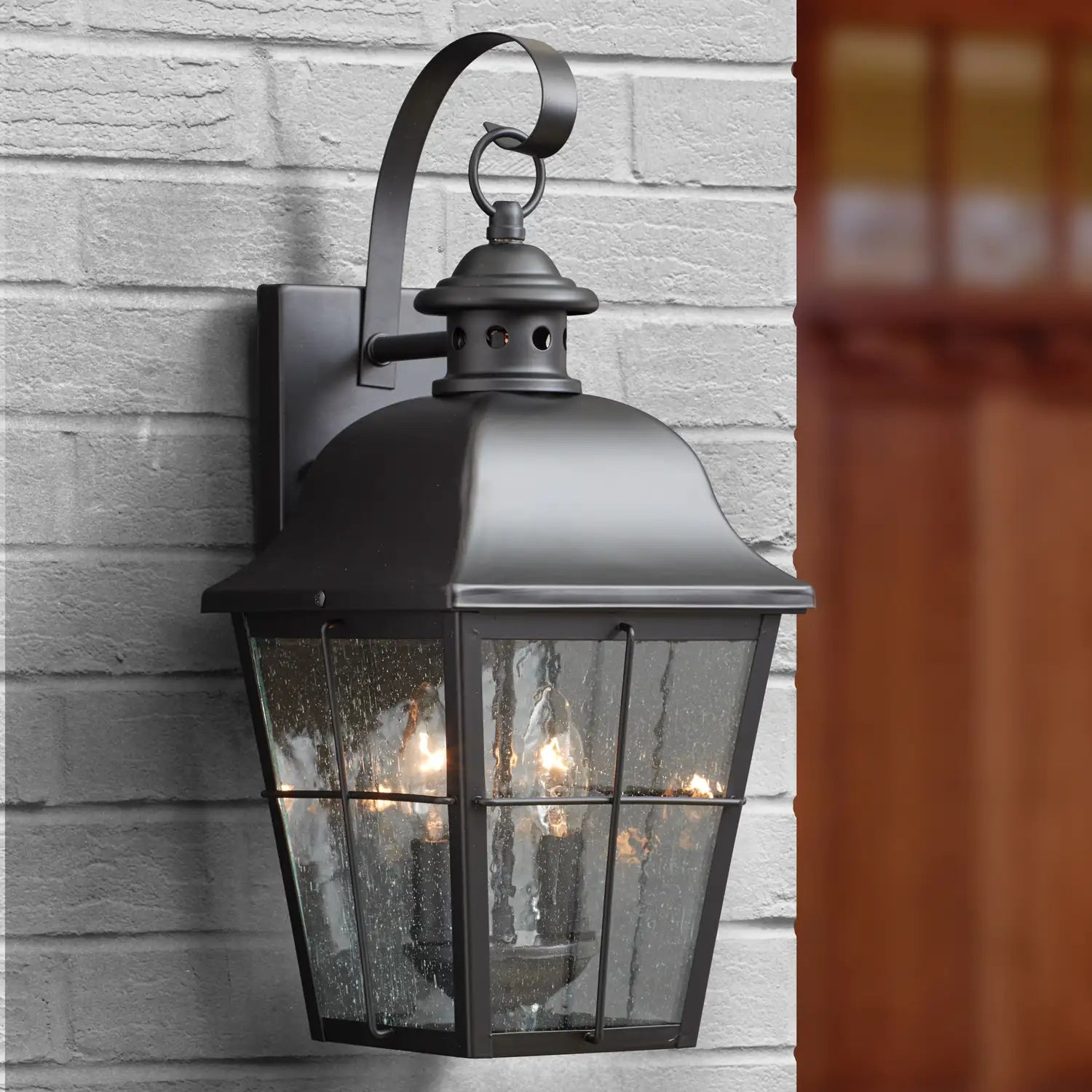 QUOIZEL, MILLHOUSE OUTDOOR LANTERN, OUTDOOR CEILING LIGHTS