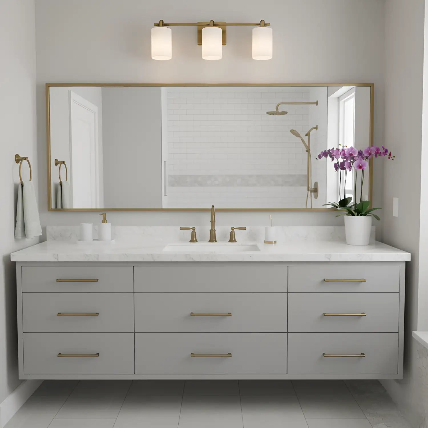 QUOIZEL, MORRIS BATH LIGHT, BATH VANITY LIGHT