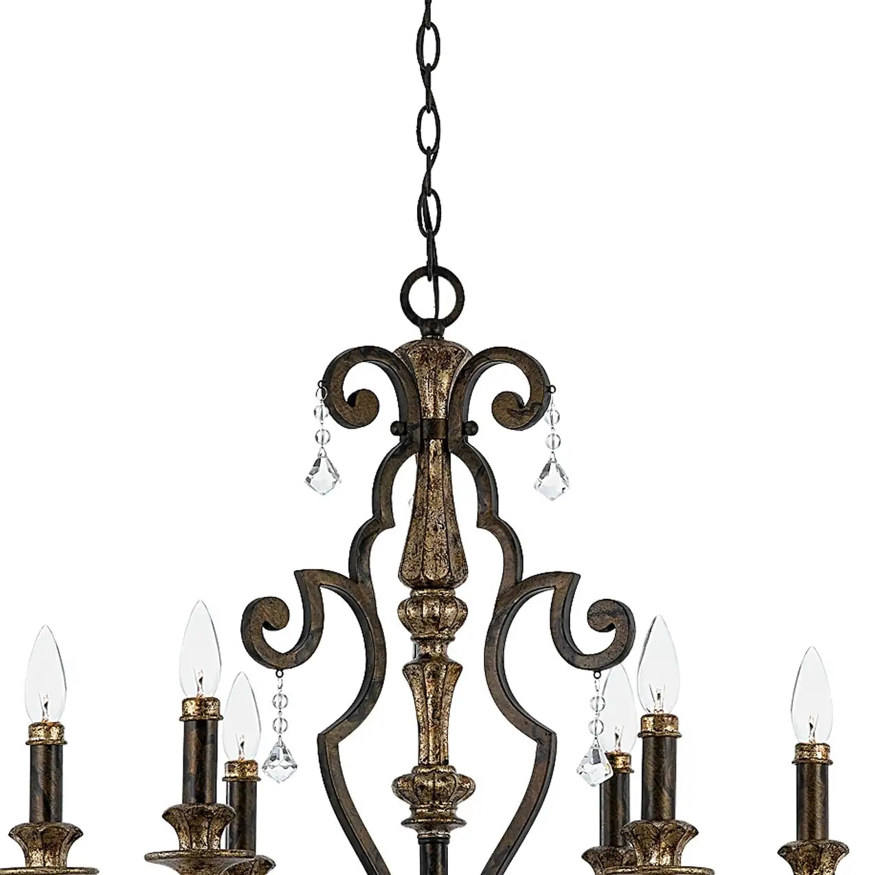 QUOIZEL, MARQUETTE CHANDELIER, CHANDELIER LIGHT