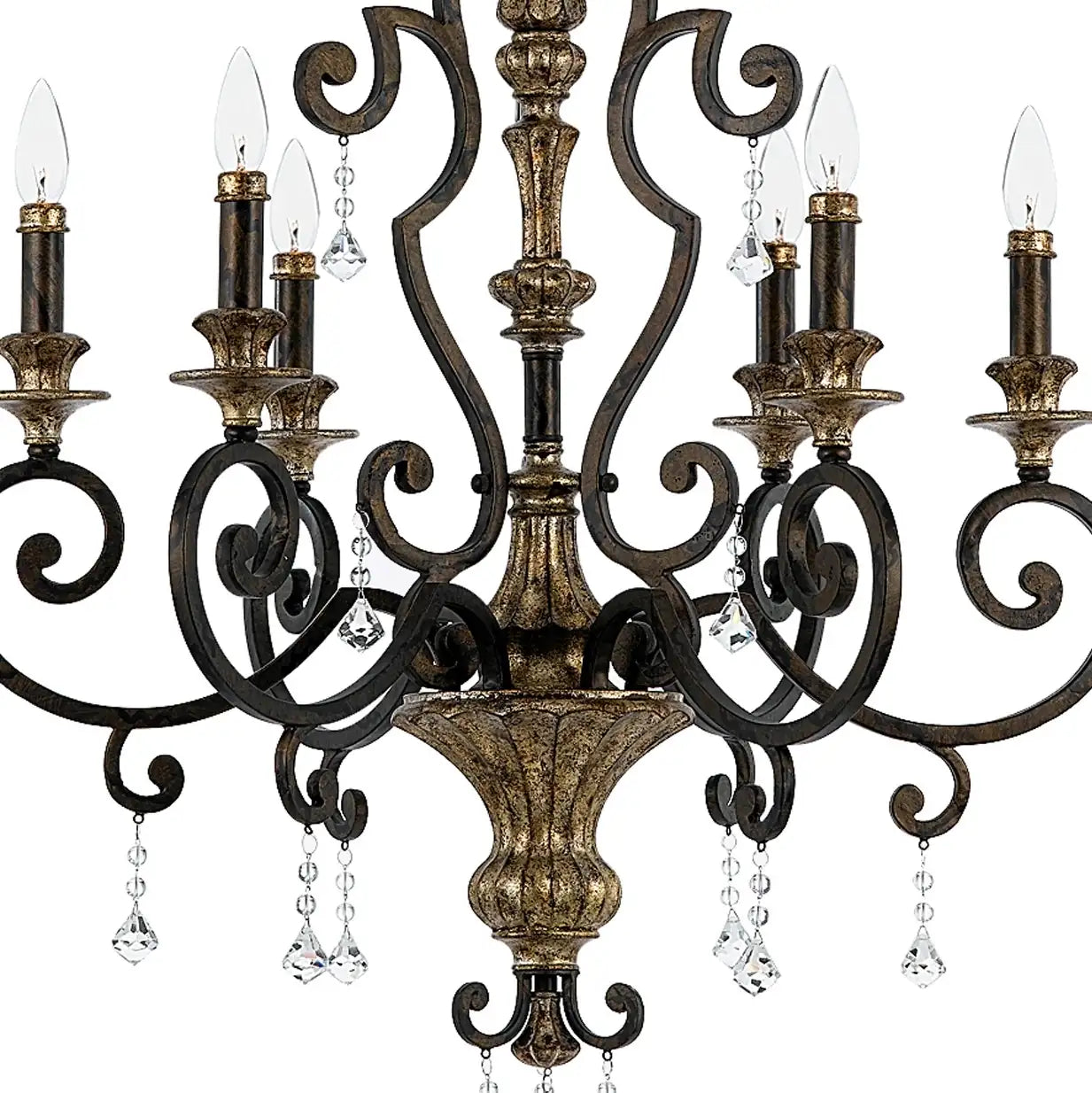 QUOIZEL, MARQUETTE CHANDELIER, CHANDELIER LIGHT