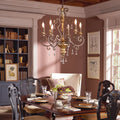 QUOIZEL, MARQUETTE CHANDELIER, CHANDELIER LIGHT