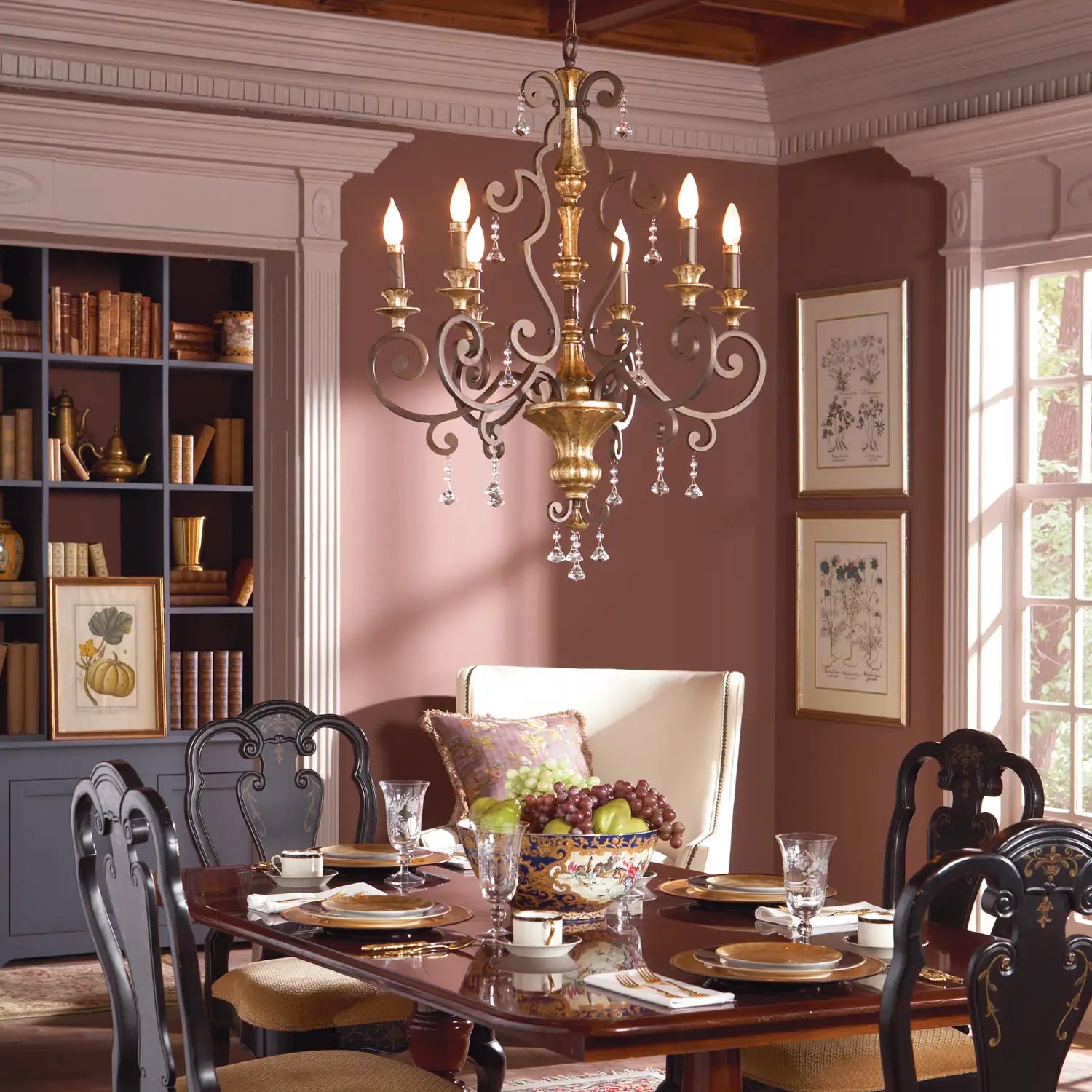 QUOIZEL, MARQUETTE CHANDELIER, CHANDELIER LIGHT