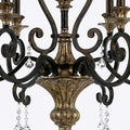 QUOIZEL, MARQUETTE CHANDELIER, CHANDELIER LIGHT