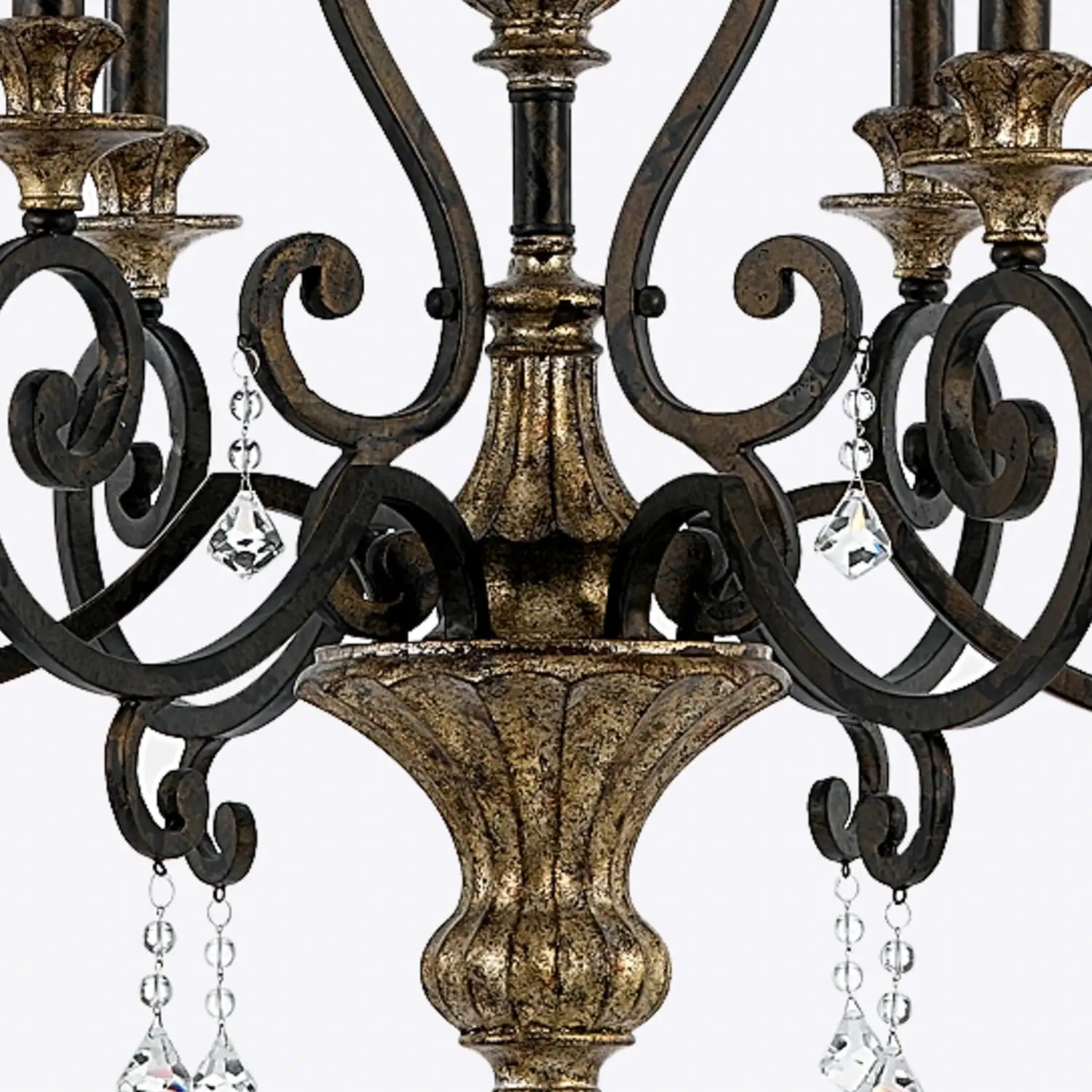 QUOIZEL, MARQUETTE CHANDELIER, CHANDELIER LIGHT