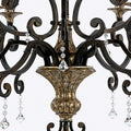 QUOIZEL, MARQUETTE CHANDELIER, CHANDELIER LIGHT