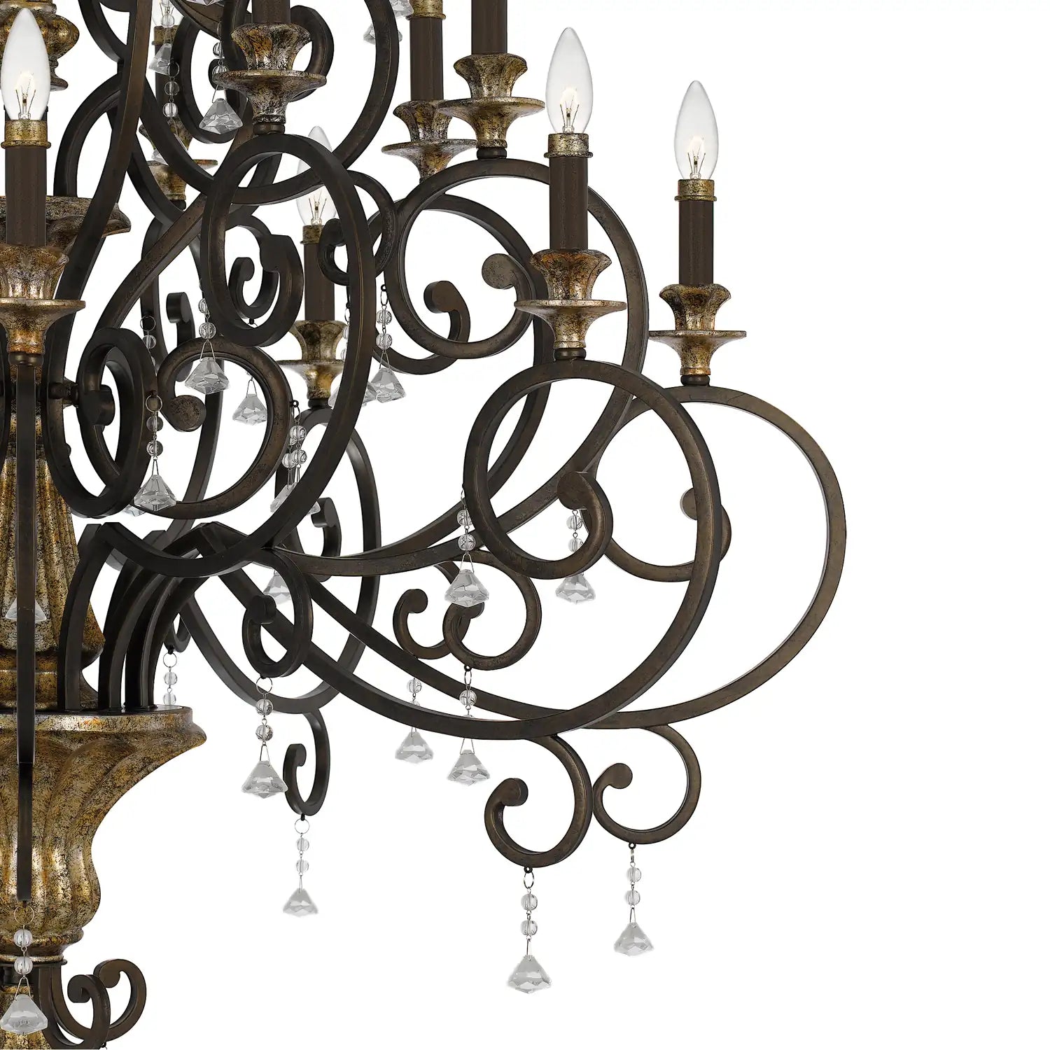 QUOIZEL, MARQUETTE CHANDELIER, CHANDELIER LIGHT