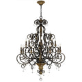 QUOIZEL, MARQUETTE CHANDELIER, CHANDELIER LIGHT