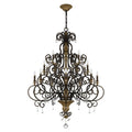 QUOIZEL, MARQUETTE CHANDELIER, CHANDELIER LIGHT