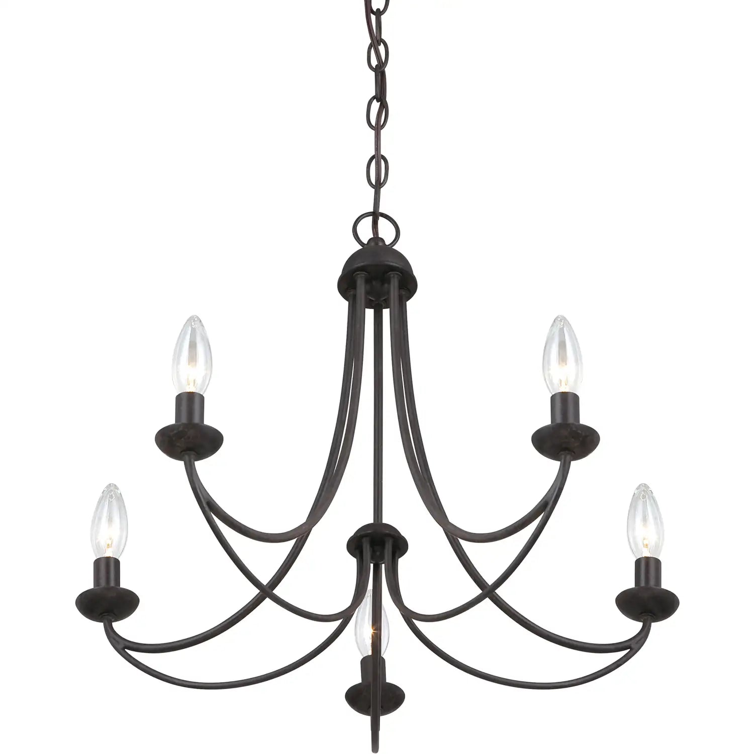 QUOIZEL, MIRREN CHANDELIER, CHANDELIER LIGHT