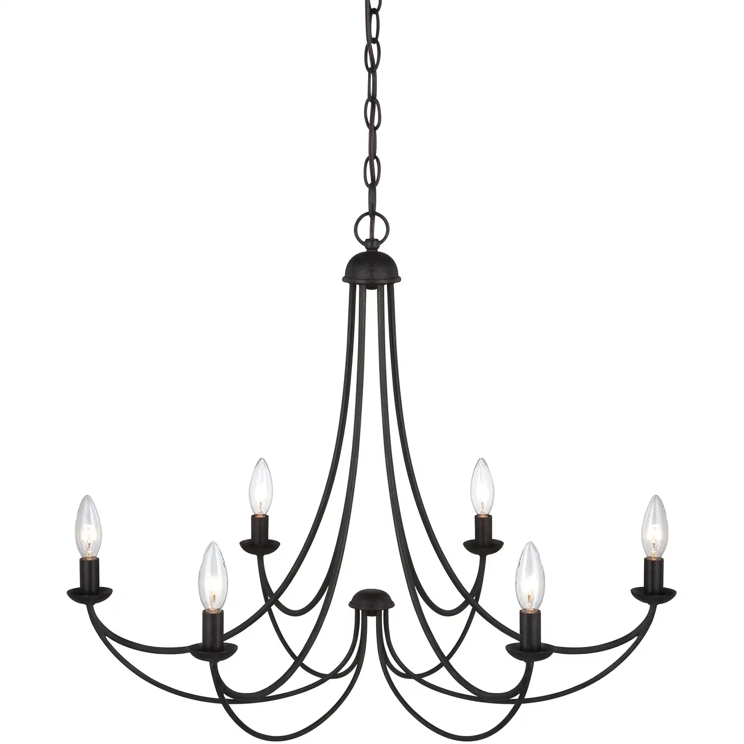 QUOIZEL, MIRREN CHANDELIER, CHANDELIER LIGHT