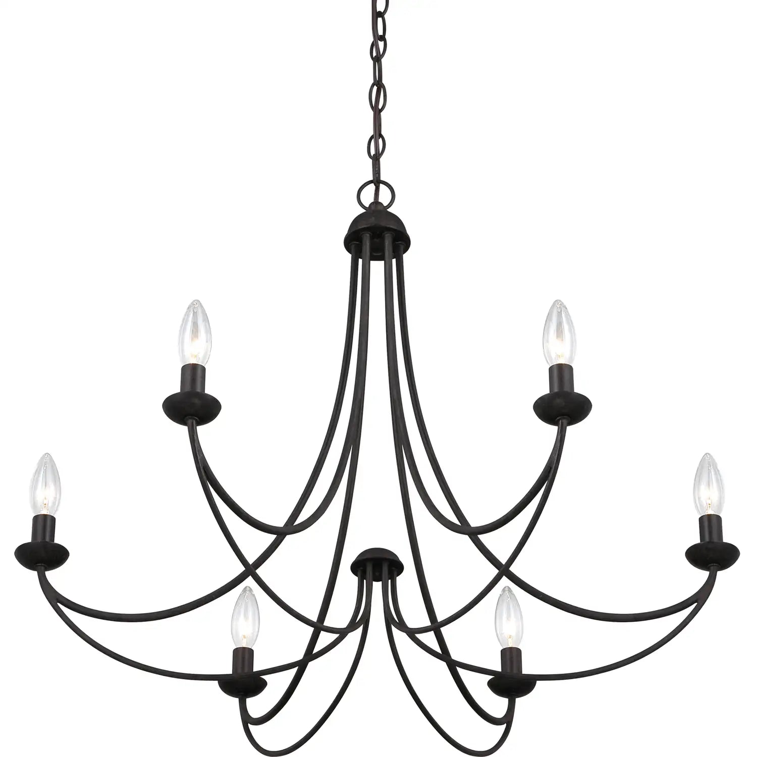 QUOIZEL, MIRREN CHANDELIER, CHANDELIER LIGHT