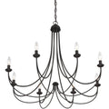 QUOIZEL, MIRREN CHANDELIER, CHANDELIER LIGHT