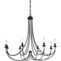 QUOIZEL, MIRREN CHANDELIER, CHANDELIER LIGHT