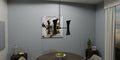 QUOIZEL, MYLA CHANDELIER, CHANDELIER LIGHT