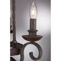 QUOIZEL, NOBLE CHANDELIER, CHANDELIER LIGHT