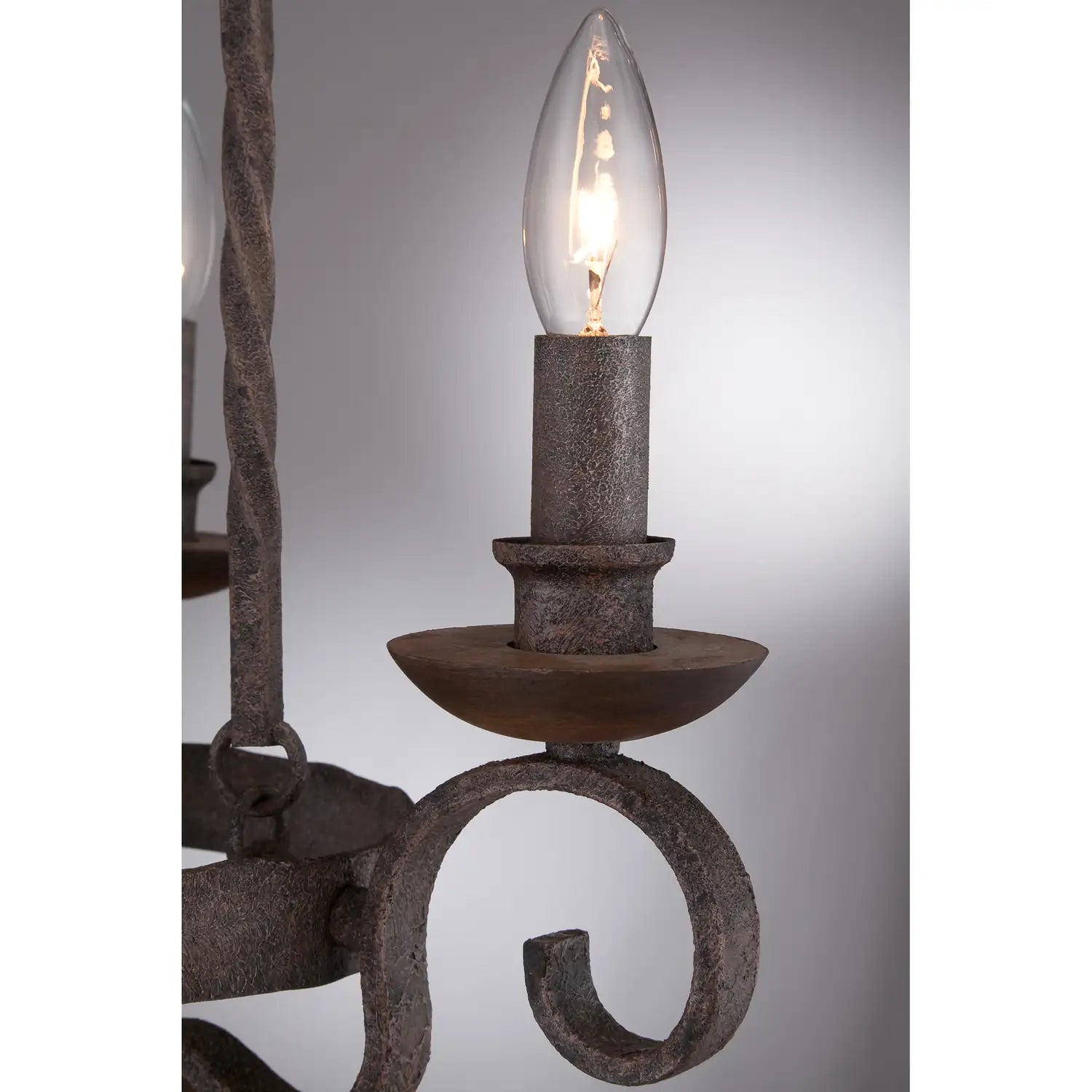 QUOIZEL, NOBLE CHANDELIER, CHANDELIER LIGHT