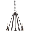QUOIZEL, NOBLE CHANDELIER, CHANDELIER LIGHT