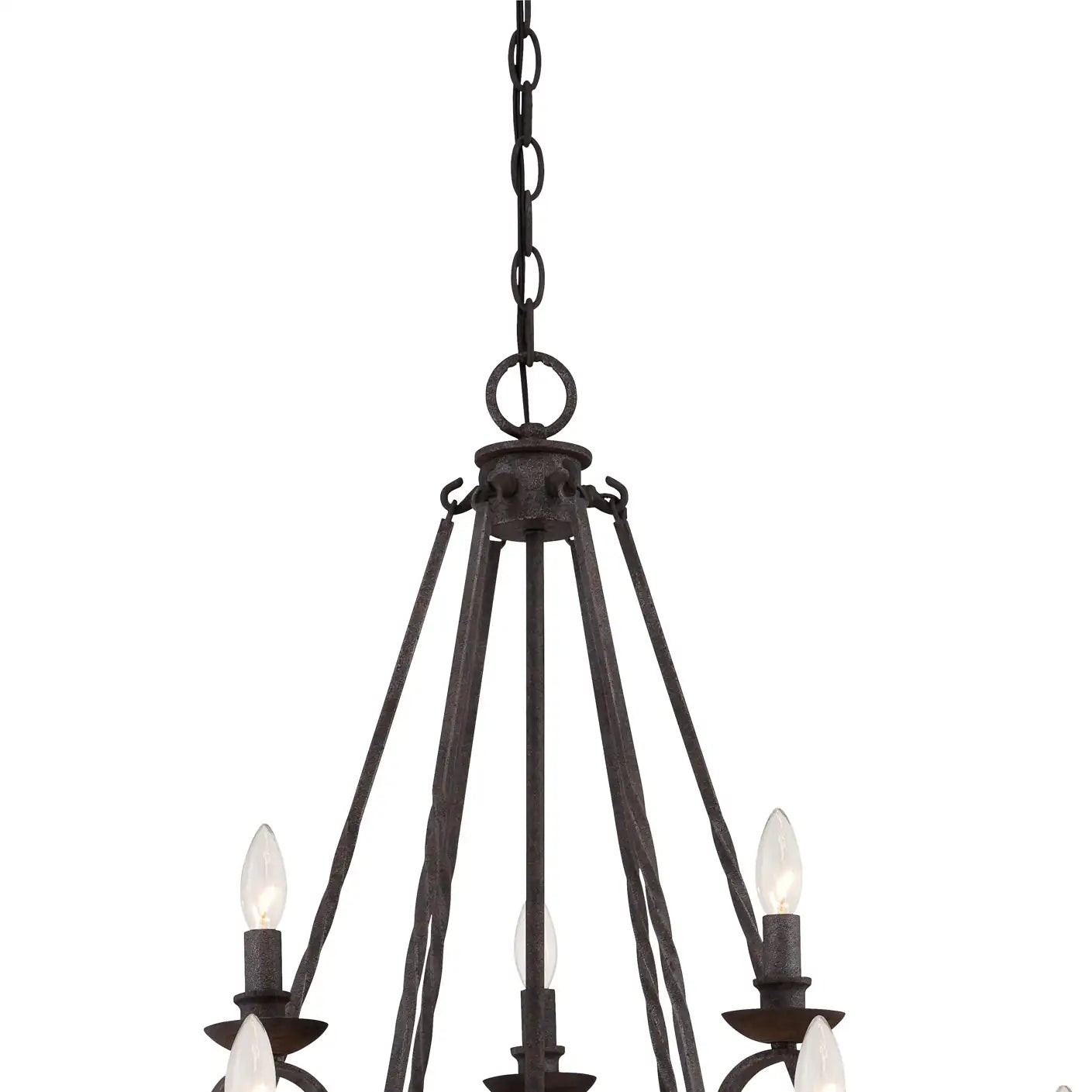 QUOIZEL, NOBLE CHANDELIER, CHANDELIER LIGHT