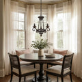 QUOIZEL, NOBLE CHANDELIER, CHANDELIER LIGHT