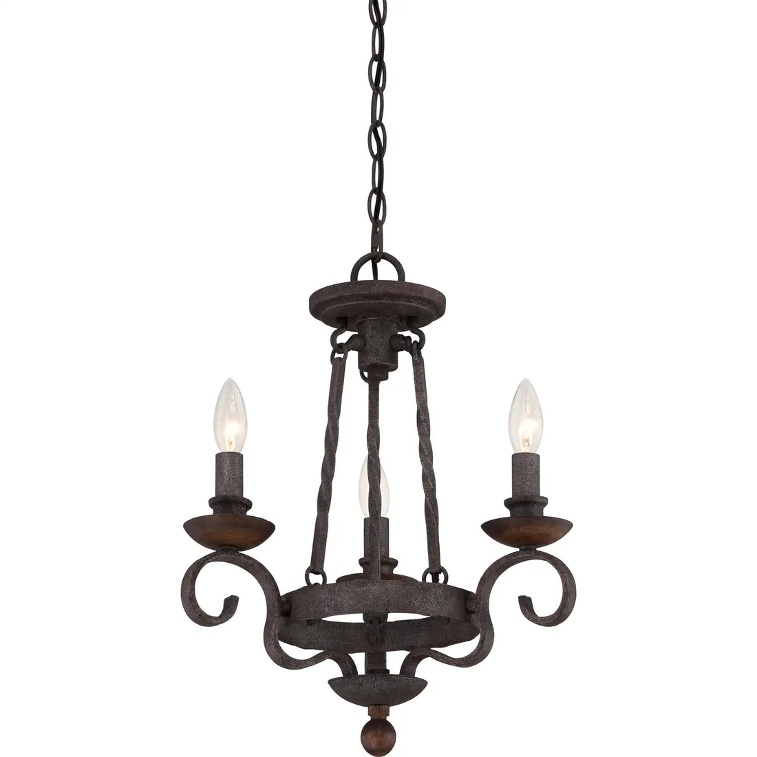 QUOIZEL, NOBLE CHANDELIER, CHANDELIER LIGHT