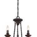QUOIZEL, NOBLE CHANDELIER, CHANDELIER LIGHT