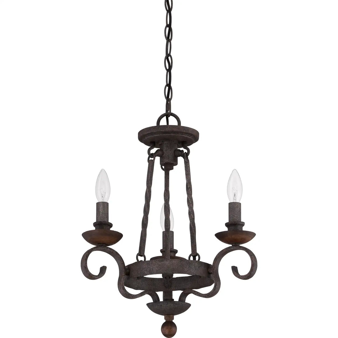 QUOIZEL, NOBLE CHANDELIER, CHANDELIER LIGHT