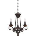 QUOIZEL, NOBLE CHANDELIER, CHANDELIER LIGHT