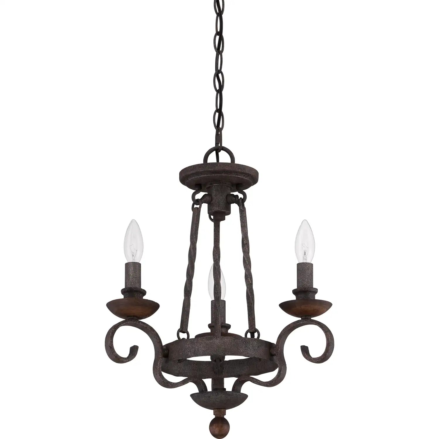 QUOIZEL, NOBLE CHANDELIER, CHANDELIER LIGHT