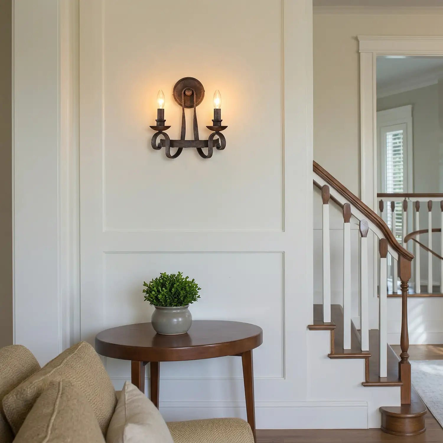 QUOIZEL, NOBLE WALL SCONCE, WALL SCONCES