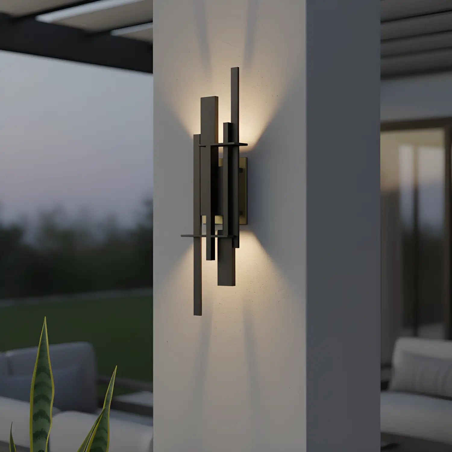 QUOIZEL, NEWTON OUTDOOR LANTERN, OUTDOOR WALL LIGHTS