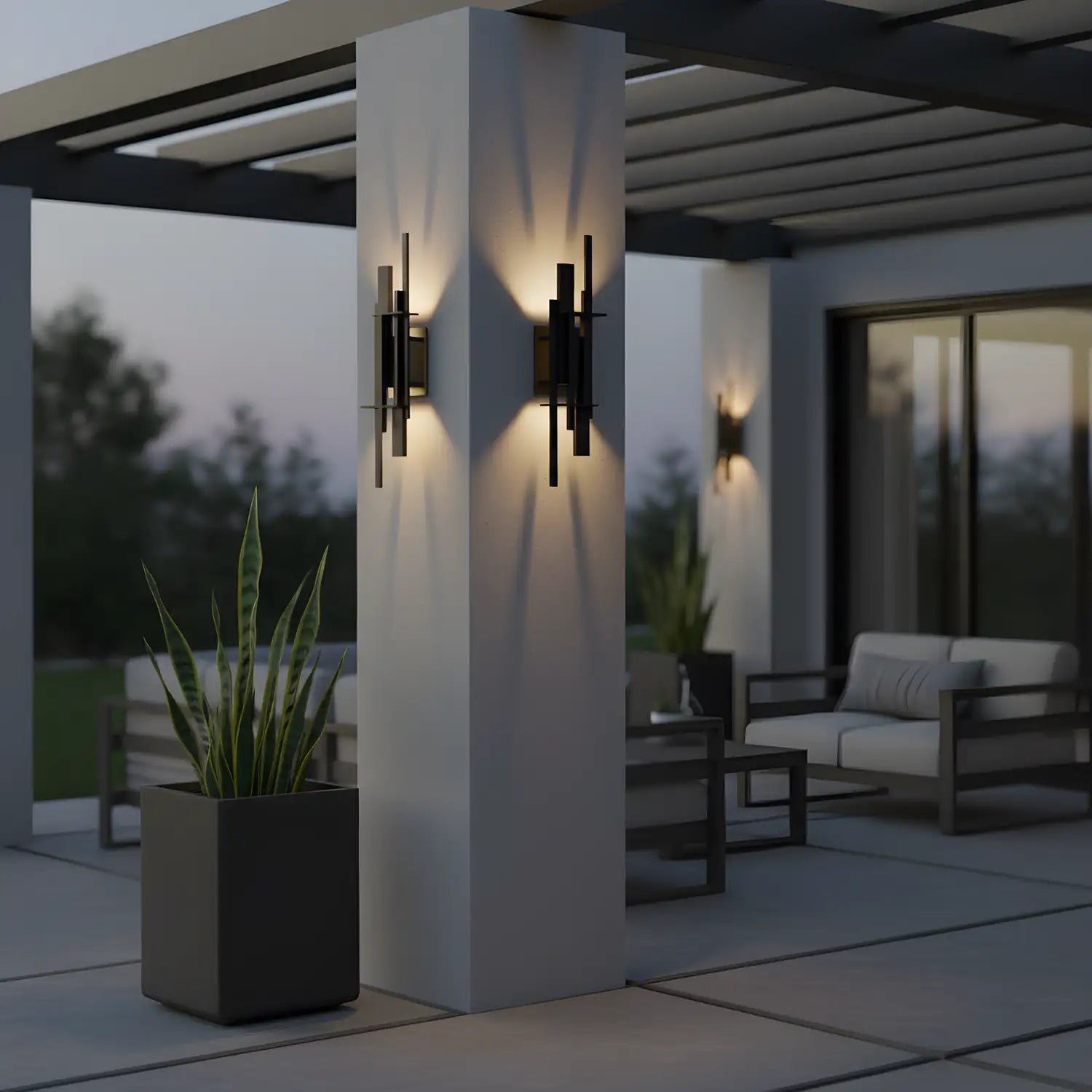 QUOIZEL, NEWTON OUTDOOR LANTERN, OUTDOOR WALL LIGHTS