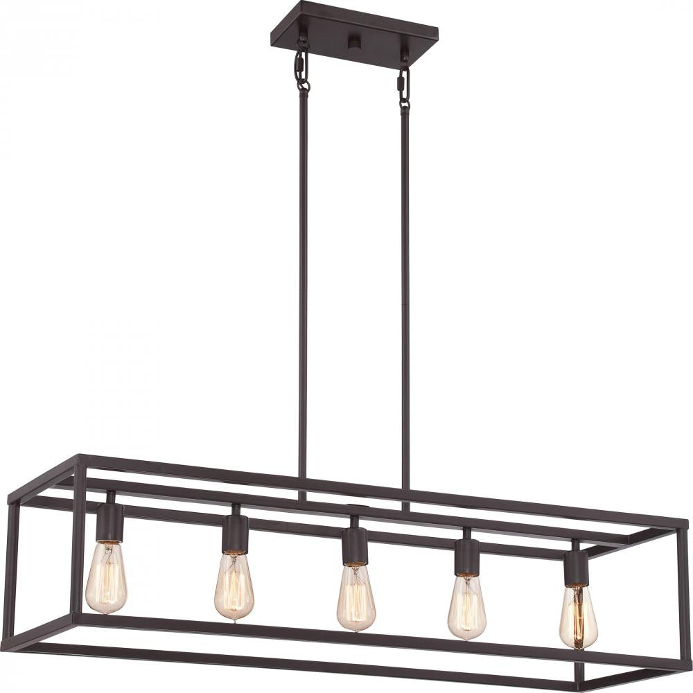 QUOIZEL, NEW HARBOR ISLAND CHANDELIER, LINEAR LIGHT