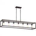 QUOIZEL, NEW HARBOR ISLAND CHANDELIER, LINEAR LIGHT