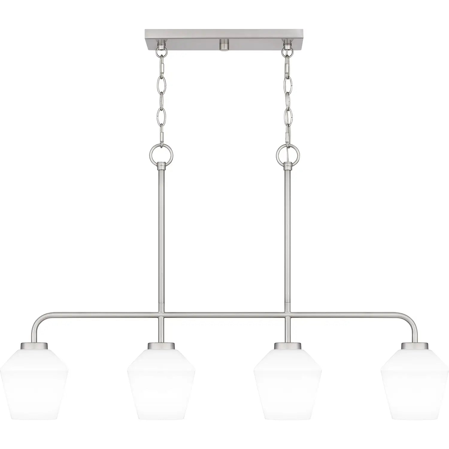 QUOIZEL, NIELSON ISLAND CHANDELIER, LINEAR LIGHT