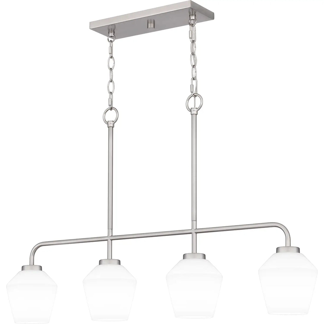 QUOIZEL, NIELSON ISLAND CHANDELIER, LINEAR LIGHT