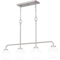 QUOIZEL, NIELSON ISLAND CHANDELIER, LINEAR LIGHT